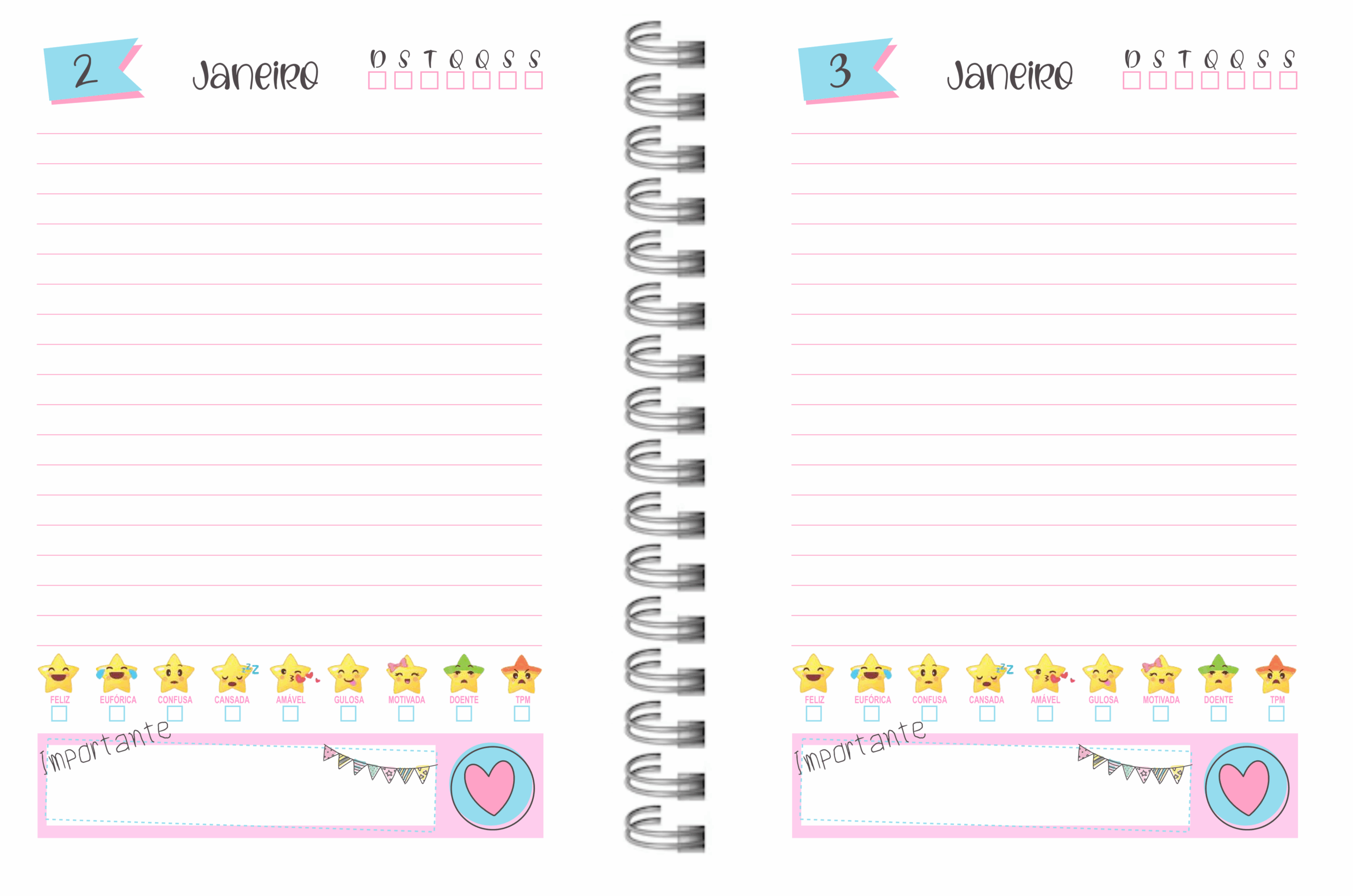 Arquivo Digital PDF - Miolo Agenda Modelo 04