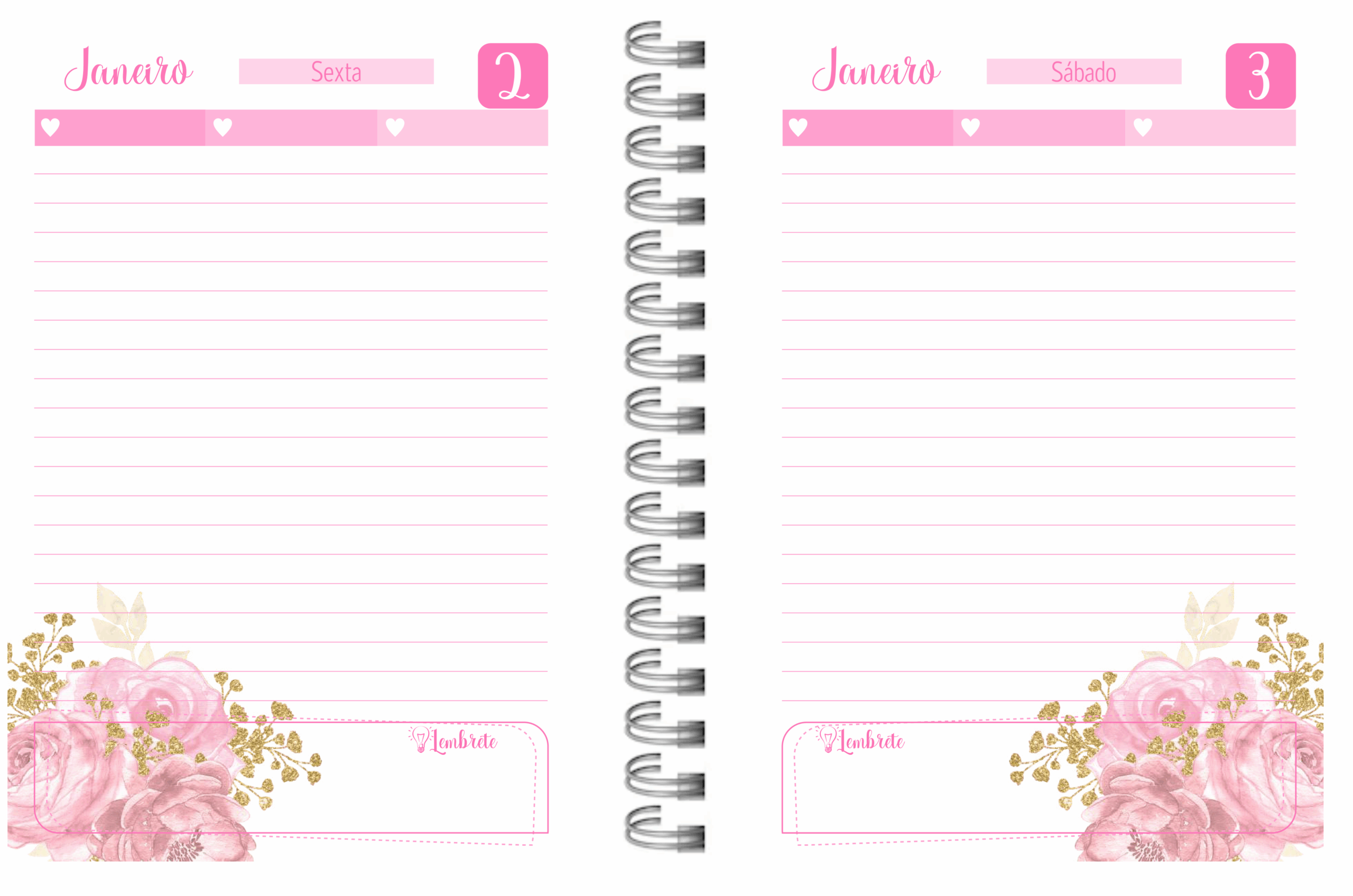 Arquivo Digital PDF - Miolo Agenda Modelo 07