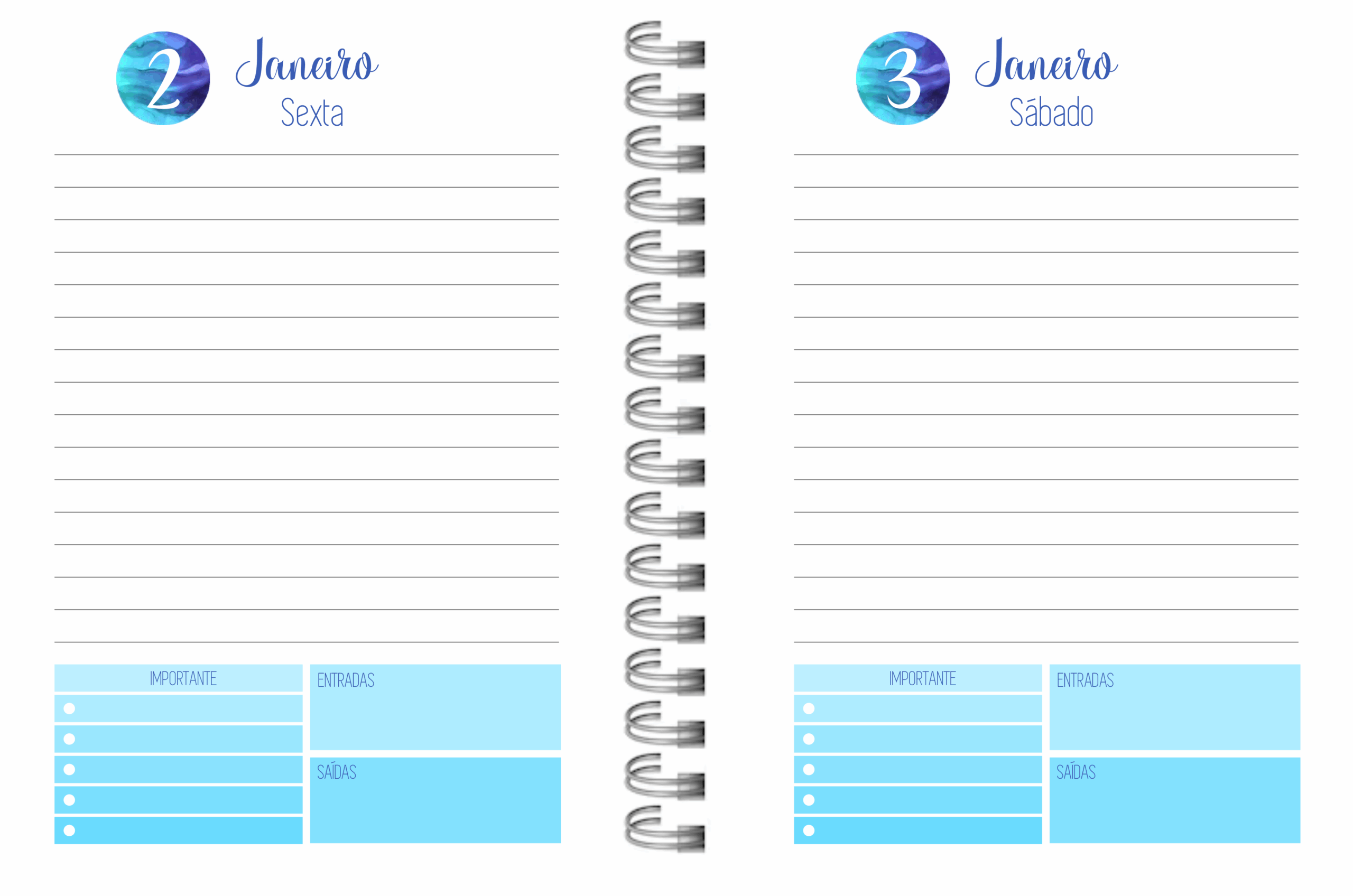 Arquivo Digital PDF - Miolo Agenda Modelo 13