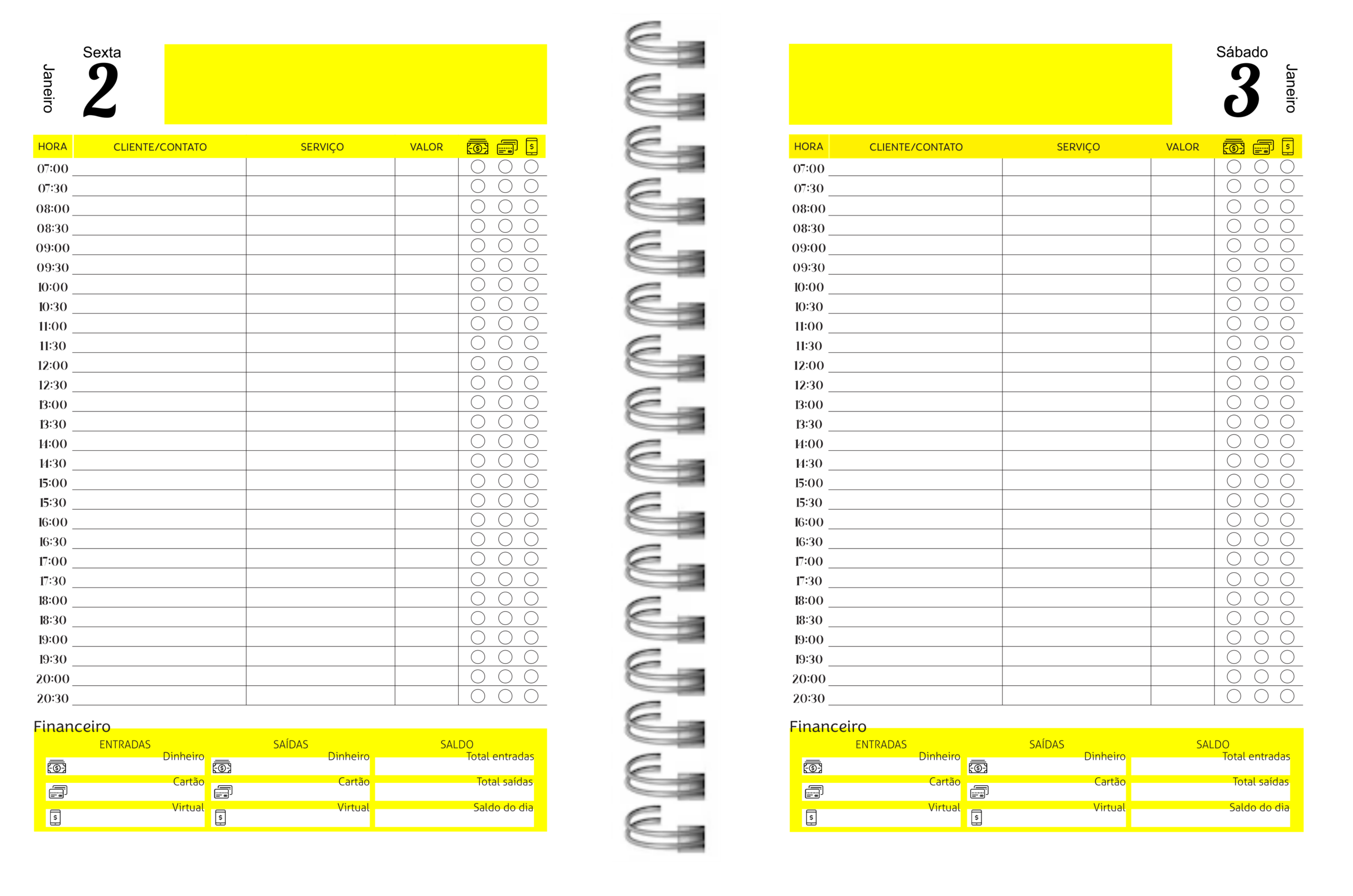 Arquivo Digital PDF - Miolo Agenda Modelo 35